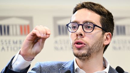 Hadrien Clouet, député (LFI) de la 1re circonscription de Haute-Garonne. (BERTRAND GUAY / AFP)