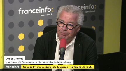 Didier Chenet, le 27 juillet 2017. (FRANCEINFO)