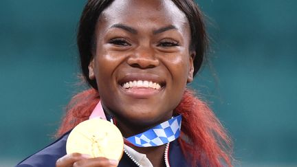 Jeux olympiques : la double championne olympique de judo, Clarisse Agbegnenou n’en revient toujours pas