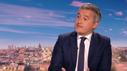 Gérald Darmanin, ancien ministre des Comptes publics entre 2017 et 2020 et ministre de l'Intérieur entre 2020 et 2024, est revenu notamment sur la proposition de budget 2025 du gouvernement de Michel Barnier. (France 2)