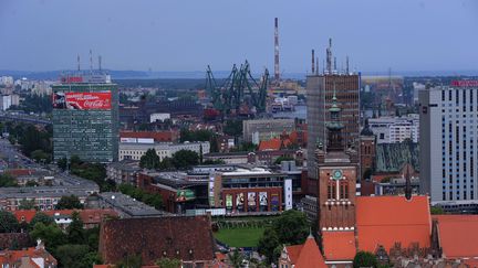 Vue de Gdansk, le 12 juin 2012. (PATRIK STOLLARZ / AFP)