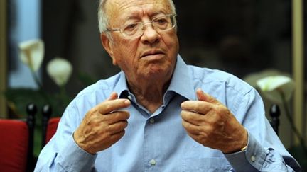 Beji Caid Essebsi le 18 juin 2009 à Tunis (AFP / Fethi Belaid)