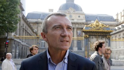 Maitre Laurent-Franck Lienard,&nbsp;devant le Palais de justice de Paris le 21 juillet 2012.&nbsp; (PIERRE VERDY / AFP)