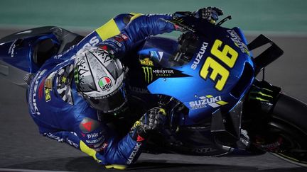 Joan Mir (Suzuki) champion du monde en titre, aura beaucoup à faire cette saison pour ne pas flancher et conserver sa couronne.  (GIGI SOLDANO / STDIO)