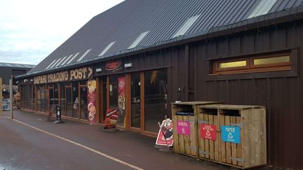 Un bâtiment du&nbsp;South Lakes Safari Zoo à Dalton-in-Furness (Royaume-Uni), dont la licence n'a pas été renouvellée lundi 6 mars 2017. (MERCURY / CATERS / SIPA)