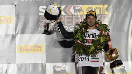 Le pilote français de Superbike, Sylvain Guintoli