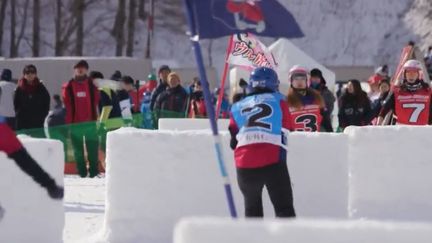 Japon : des tournois de boules de neige