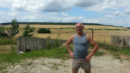 Jean-Pierre Simon, céréalier dans la Meuse, est accusé d’avoir aidé l'installation des zadistes sur un terrain destiné au projet de stockage des déchets nucléaires Cigéo, près de Bure. (ANNE-LAURE BARRAL / RADIO FRANCE)