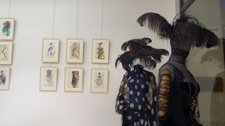 Des dessins et des créations des frères Tarloyan à l'exposition "Rencontre" de Guévork &amp; Vartan Tarloyan à Paris, janvier 2015
 (Corinne Jeammet)