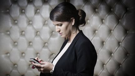 Marlène Schiappa, ministre déléguée à la Citoyenneté et candidate aux régionales à Paris sur la liste Envie-d'Ile-de-France, le 31 octobre 2017. (JOEL SAGET / AFP)