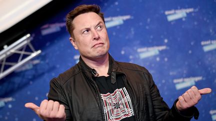 Elon Musk le patron de Space X à Berlin (Allemagne). (BRITTA PEDERSEN / POOL)