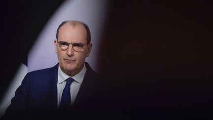 Le Premier ministre, Jean Castex, le 20 janvier 2022 à Paris. (JULIEN DE ROSA / AFP)