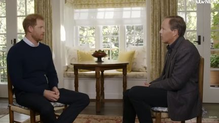 Extrait de l'interview du Prince Harry, diffusée sur la chaine de télévision britannique Itv, le dimanche 8 janvier (Capture d'écran YouTube)