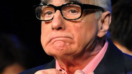 La derni&egrave;re tentation de Martin Scorsese? Boutonner son col de chemise. (YOSHIKAZU TSUNO / AFP)