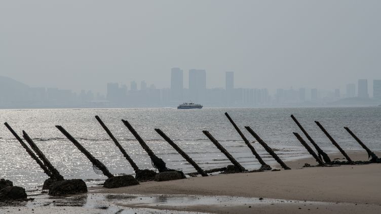 Kinmen Island in the strait between China and Taiwan, April 19, 2018. (CARL COURT / GETTY IMAGES ASIAPAC / GETTY IMAGES)