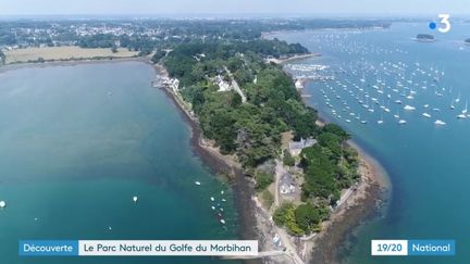 Le parc naturel du Golfe du Morbihan (CAPTURE ECRAN FRANCE 2)