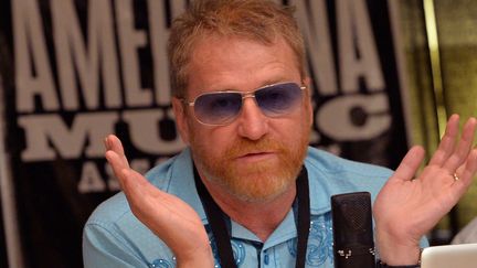 Le chanteur et guitariste de rock américain David Lowery, ici lors d'une conférence en 2013.
 (RICK DIAMOND / GETTY IMAGES NORTH AMERICA / AFP)