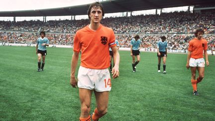 Johan Cruyff avec les Pays-Bas.  (WERNER BAUM / DPA)