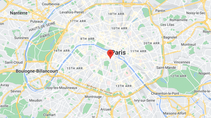 La victime avait été poignardée devant la faculté de médecine. (GOOGLEMAPS / RADIO FRANCE)