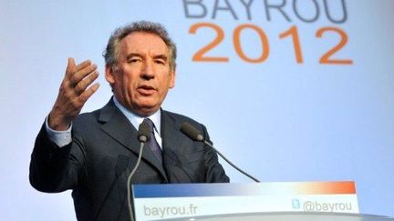 François Bayou est le candidat du MoDem à la présidentielle de 2012 (AFP)