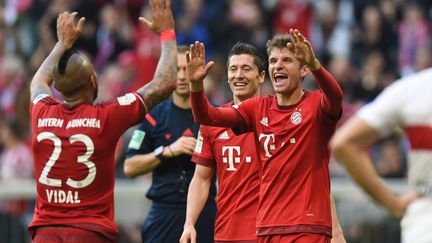 Nouvelle victoire pour le Bayern. (CHRISTOF STACHE / AFP)