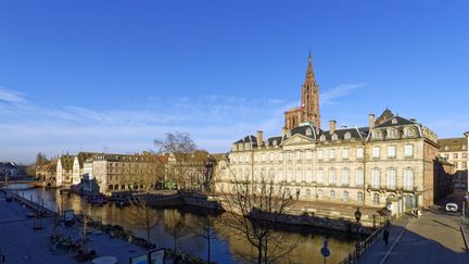 Le Palais Rohan à Strasbourg&nbsp;abrite trois musées : le musée des Arts décoratifs, le musée des Beaux-Arts et le Musée archéologique. (MATTES RENE / HEMIS.FR / HEMIS.FR)