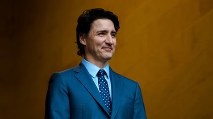 Le Premier ministre canadien, Justin Trudeau, à Ottawa, le 24 avril 2023. (ANDREJ IVANOV / AFP)