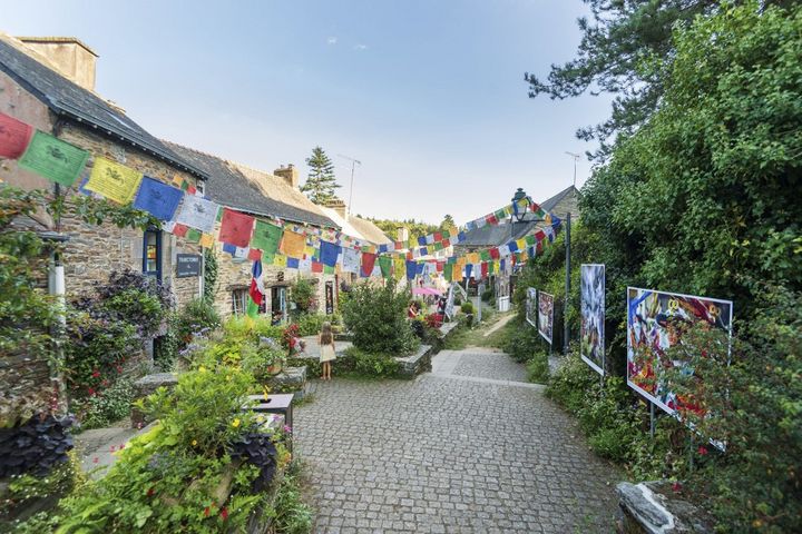 Le festival de la photographie de&nbsp;La Gacilly (Morbihan) en 2018. (BERTHIER EMMANUEL / HEMIS.FR / HEMIS.FR)