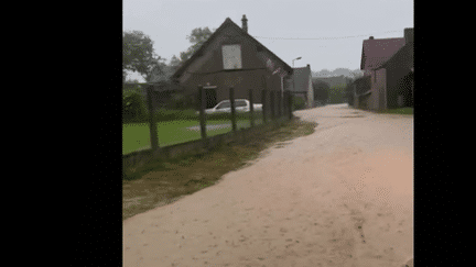 Intempéries : l'Allier et la Corrèze touchés par des violents orages (France 2)