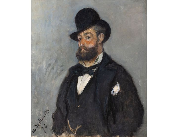 Claude Monet, "Portrait de Léon Monet", 1874 (collection particulière)