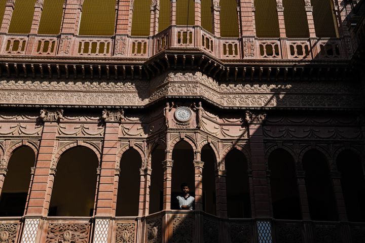 Les havelis de la ville de Bikaner, en Inde.
 (CHANDAN KHANNA / AFP)