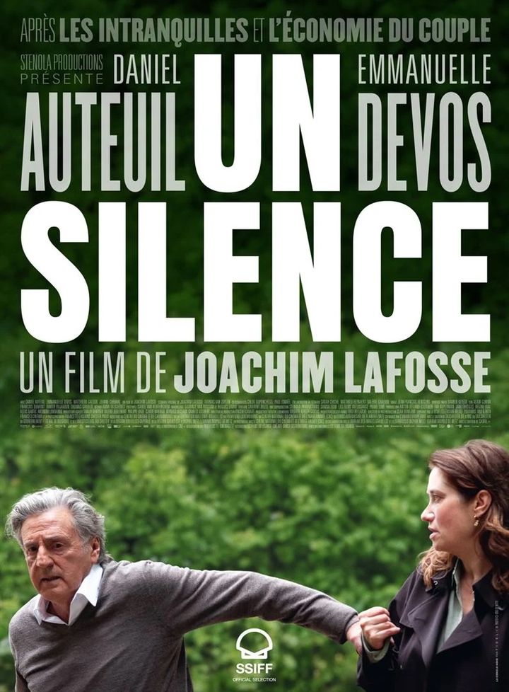 L'affiche de "Un silence" de Joachim Lafosse (2024). (LES FILMS DU LOSANGE)