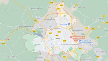 La manifestation s'est déroulée dans la soirée du jeudi 29 octobre 2020. (CAPTURE ECRAN GOOGLE MAPS)