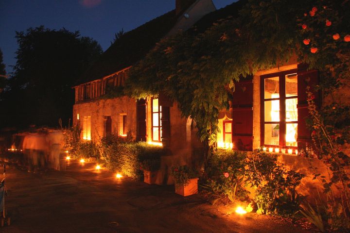 Habitation pendant les "Lueurs du Temps" à Provins.&nbsp; (PROVINS)