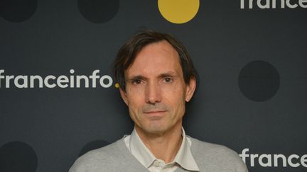 Jacques Monin, chef de la cellule d'investigation de Radio France. (JEAN-CHRISTOPHE BOURDILLAT / RADIO FRANCE)