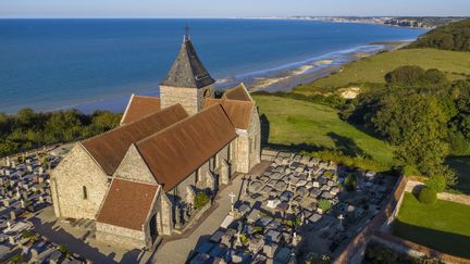 L'église de Varengeville-sur-mer menace de s'effondrer (RIEGER BERTRAND / HEMIS.FR / HEMIS.FR)