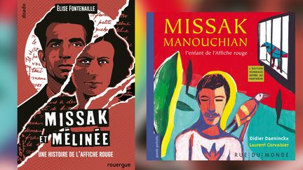 Livres jeunesse sur Missak Manouchian (ROUERGUE / RUE DU MONDE)