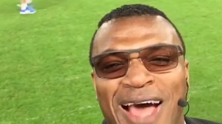 Capture d'écran d'une vidéo Instagram de Marcel Desailly, postée le 14 mars 2016. (MARCELDESAILLYOFFICIAL / INSTAGRAM)