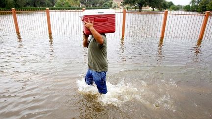 Le 4 septembre 2011, au sud-est des USA, après le passage de l'ouragan Irène. (SEAN GARDNER/Getty Images/AFP)