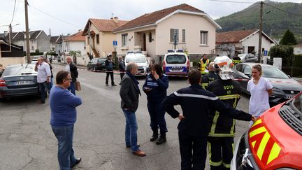 Un homme est retranché dans un logement à Lourdes, le 23 avril 2019.&nbsp; (MAXPPP)