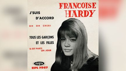 "Tous les garçons et les filles", de Françoise Hardy. (DISQUES VOGUE)