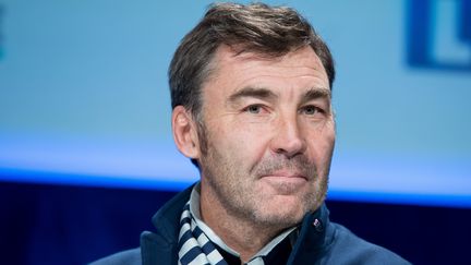 Franck Mesne, ancien international de rugby, a disputé trois Coupes du monde dans sa carrière. (©FRANCOIS LAFITE/WOSTOK PRESS / MAXPPP)