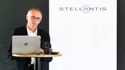 Carlos Tavares, le directeur général de Stellantis. (MATHIEU PATTIER / OUEST FRANCE / MAXPPP)