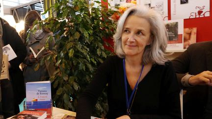 &nbsp; (Tatiana de Rosnay au 15e Salon du Livre de Paris, le 22 mars 2015 © Maxppp)