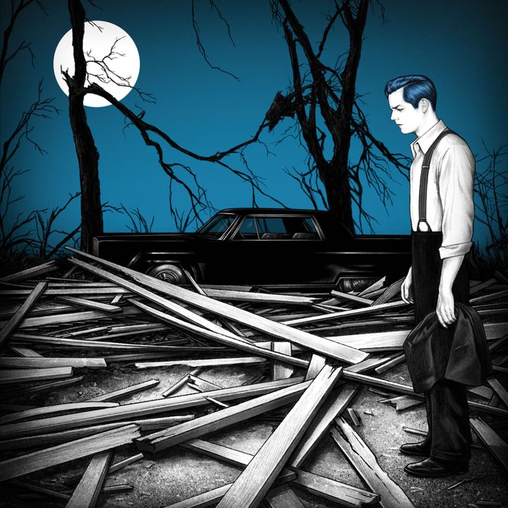 La pochette de l'album "Fear of the Dawn" de Jack White (avril 2022). (JENNIFER DIONISIO - THIRD MAN RECORDS)