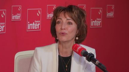 Marisol Touraine, ancienne ministre socialiste des Affaires sociales et de la Santé, le 30 janvier 2023 sur France Inter. (FRANCEINTER / RADIOFRANCE)