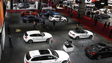 Mondial de l'auto 2016 à Paris. (CHESNOT / GETTY IMAGES EUROPE)