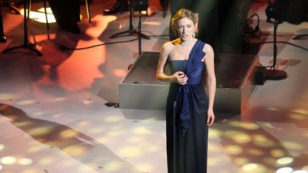 La soprano Sabine Devieilhe, révélation artiste lyrique aux Victoires classiques (25/02/2013)
 (Nicolas Tuscat / AFP)