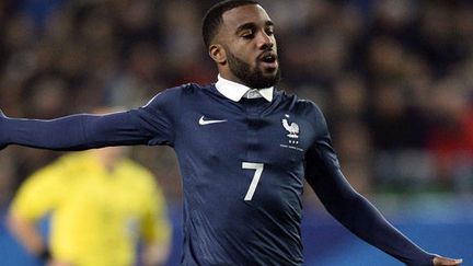 Alexandre Lacazette, l'attaquant de l'équipe de France