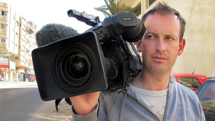Le journaliste Gilles Jacquier, dans un document diffusé par France Télévisions. (REUTERS)